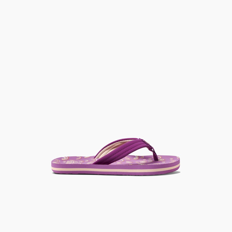 Kids' Reef Ahi Girls Purple Multicolor | 7mtwyBd486y