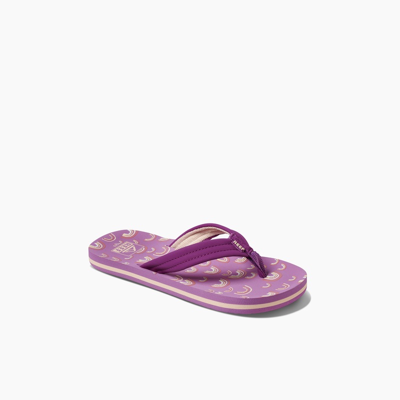 Kids' Reef Ahi Girls Purple Multicolor | 7mtwyBd486y