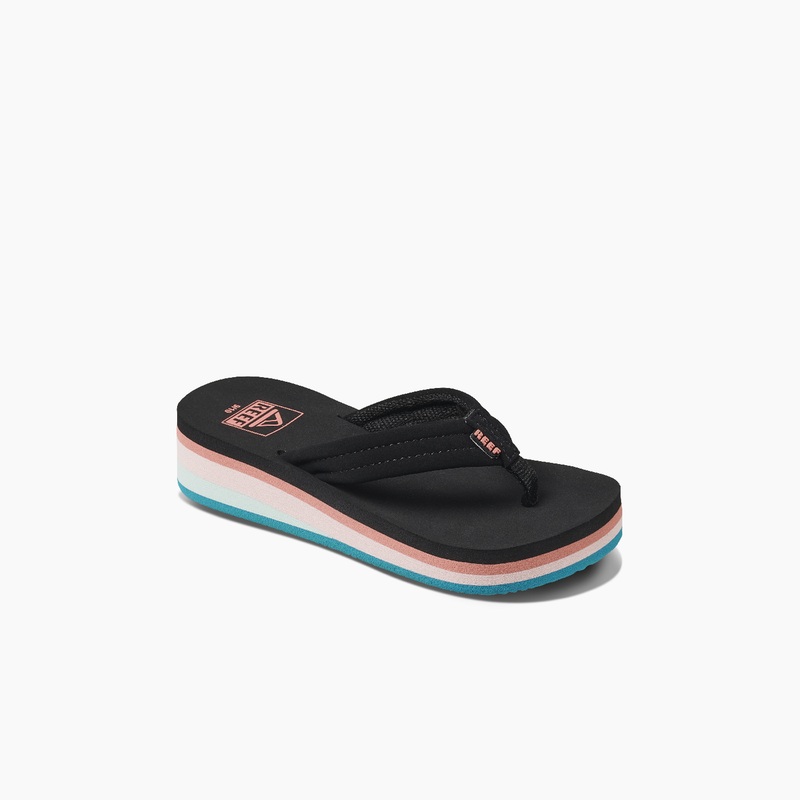 Kids\' Reef Ahi Wedge Girls Multicolor | dDl80mi5bC3