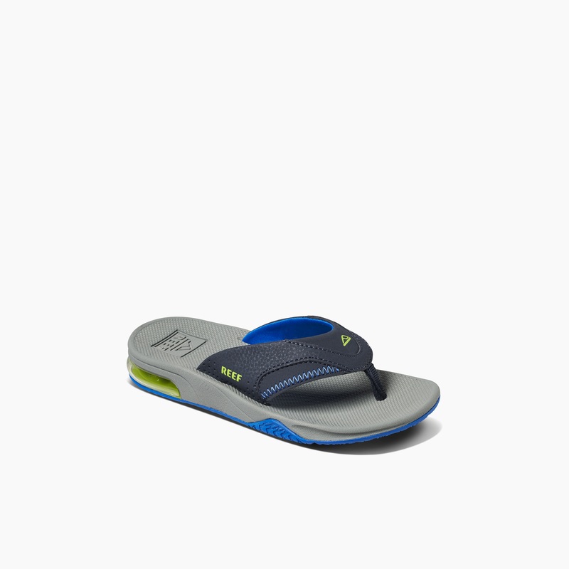 Kids' Reef Fanning Boys Navy / Light Green | 6szmwroWmN6