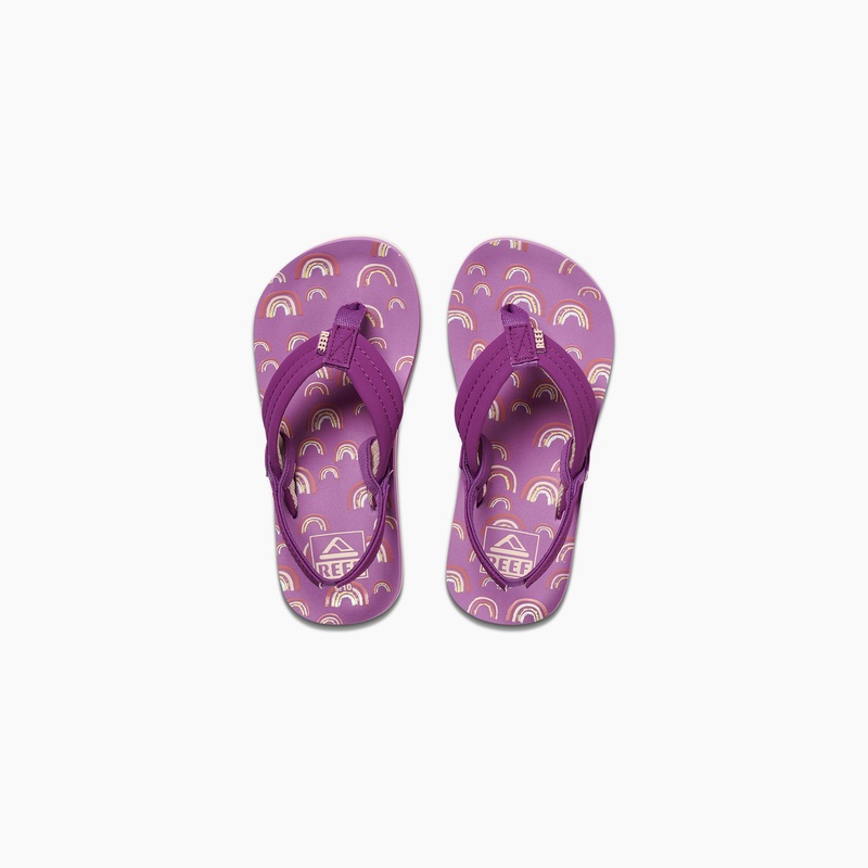 Kids\' Reef Little Ahi Girls Purple Multicolor | SmxmPmWyyeE