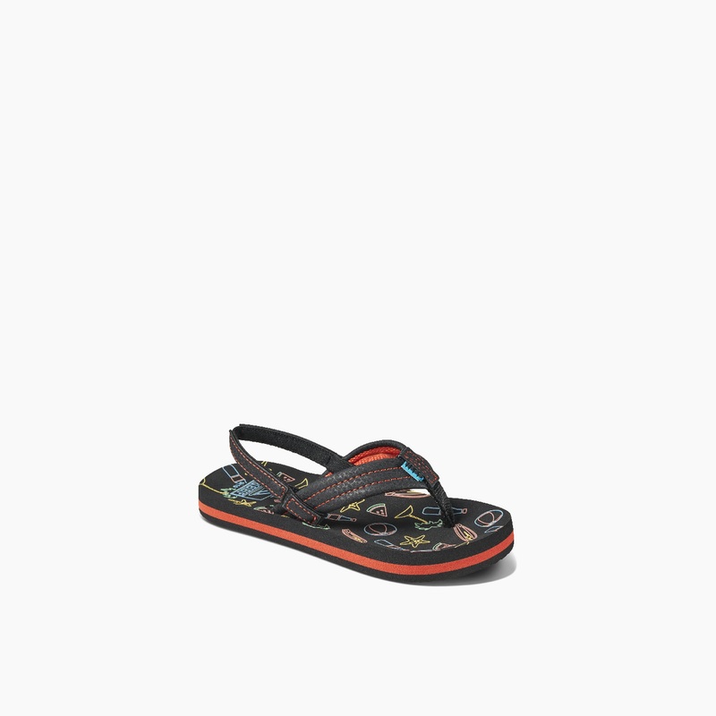 Kids' Reef Little Ahi Glow Boys Multicolor | NA5sUUOXi08