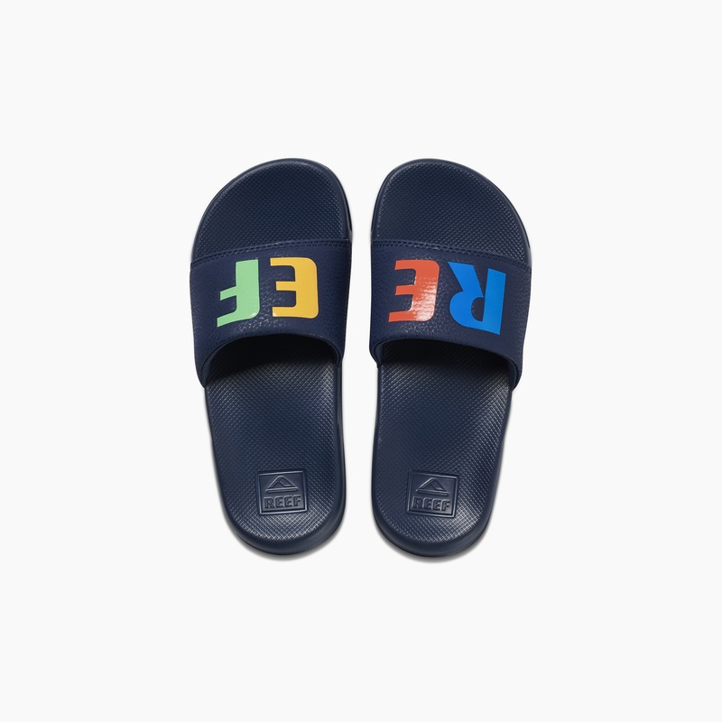 Kids\' Reef One Slide Boys Multicolor | tD4aHDZwW9o