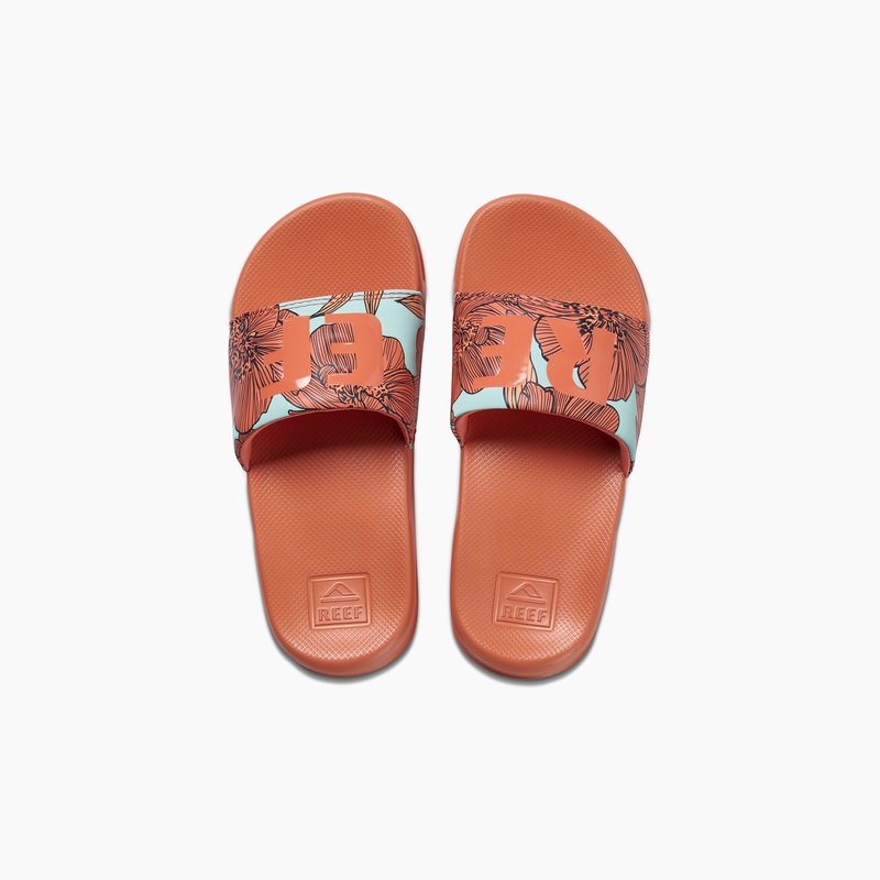 Kids\' Reef One Slide Girls Coral | AiWOCdvAwU9