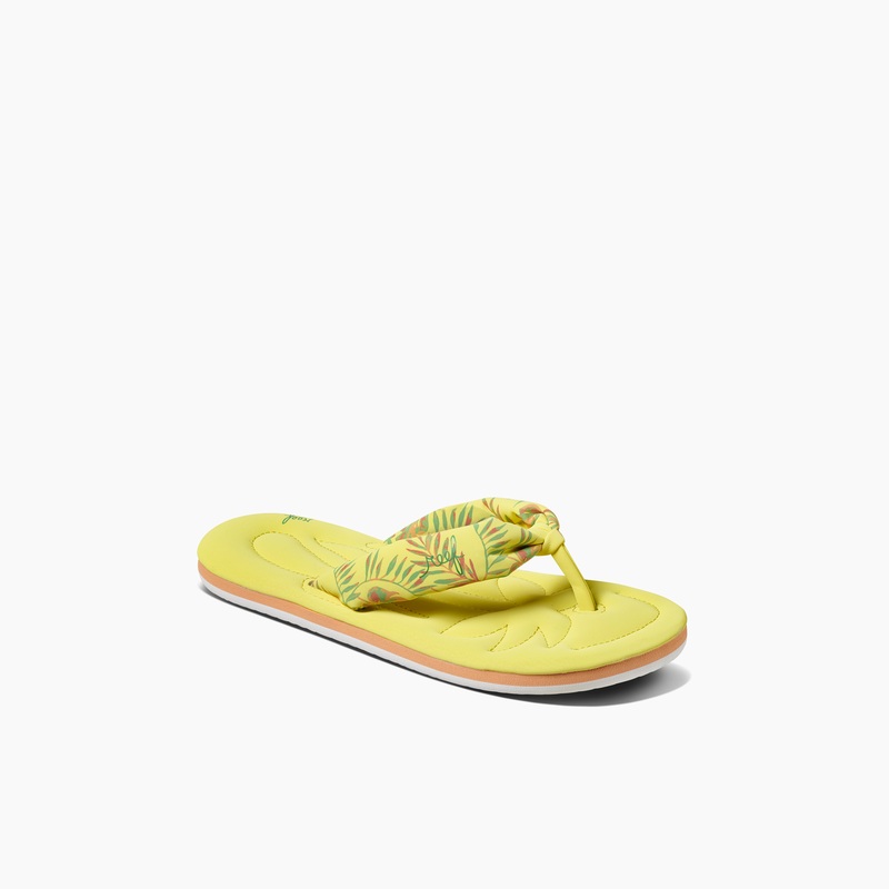 Kids' Reef Pool Float Girls Yellow | 2txgSh0BcR6