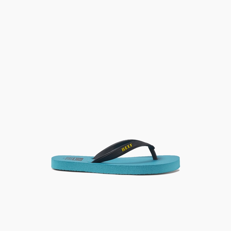 Kids' Reef Switchfoot Boys Black / Turquoise | DFAFtYqA2NQ