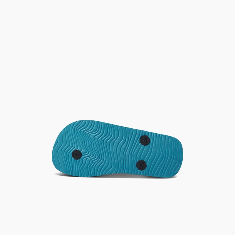 Kids' Reef Switchfoot Boys Black / Turquoise | DFAFtYqA2NQ