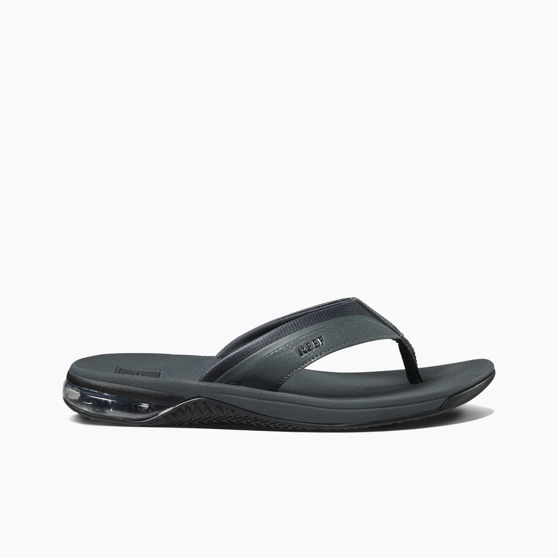 Men's Reef Anchor Flip Flops Grey | S24hGs3tgPp