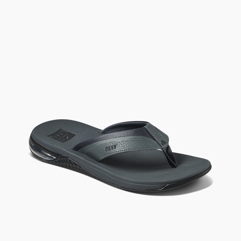 Men's Reef Anchor Flip Flops Grey | S24hGs3tgPp