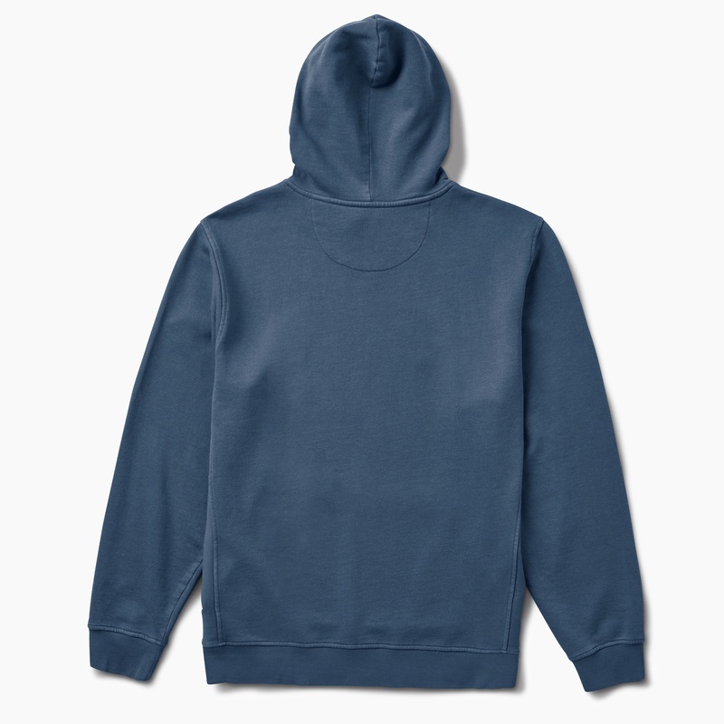 Men's Reef Beacon Terry Pullover Blue | QNzMlrkb1D7