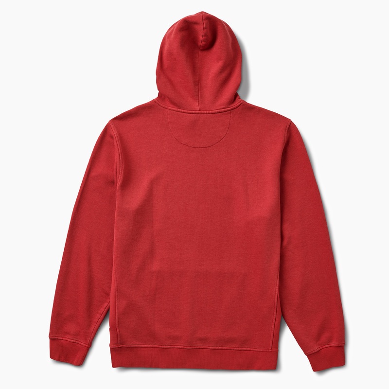 Men's Reef Beacon Terry Pullover Red | VzWZggLKIWC