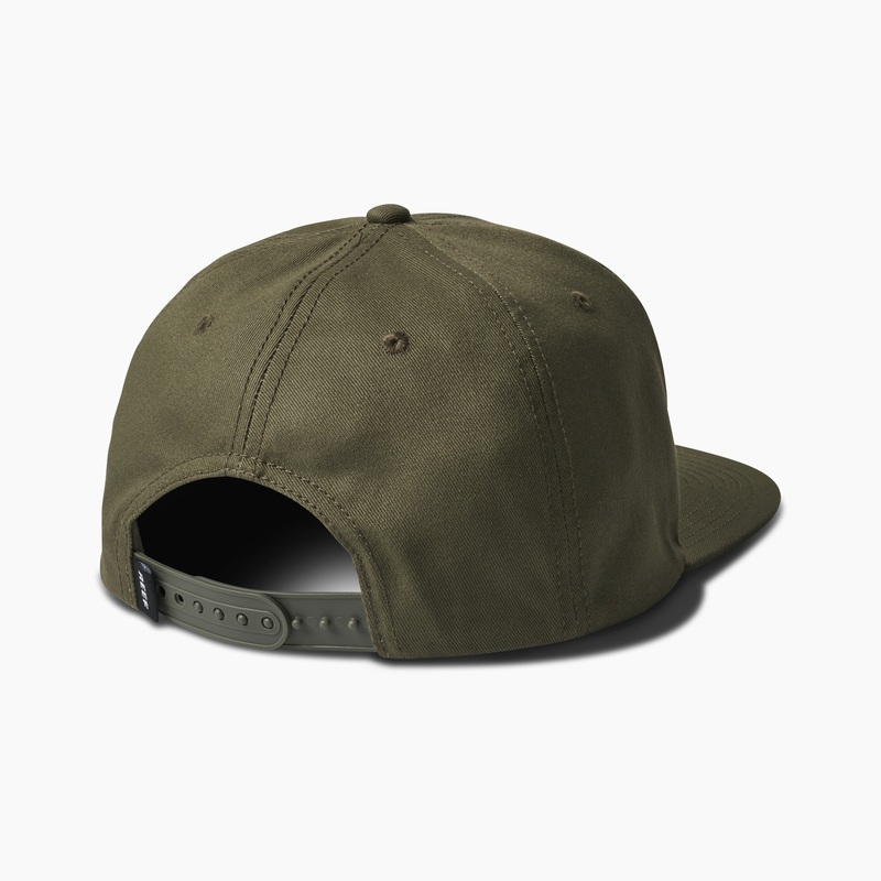 Men's Reef Brava Hats Olive | jvY9CM1BENZ