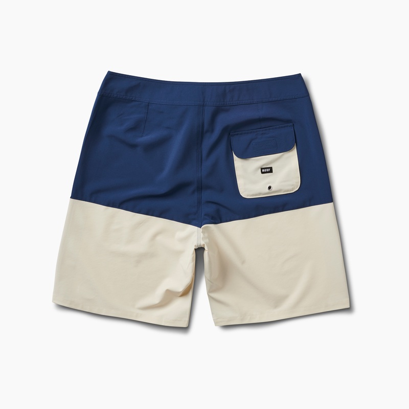 Men's Reef Bruno Board Shorts Blue | ZRkzzDGis4P