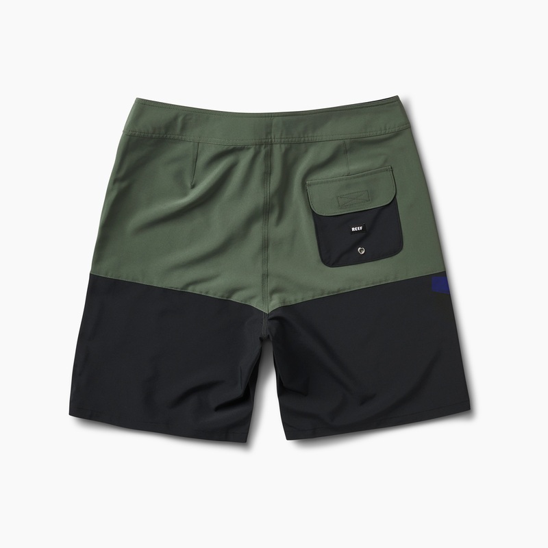 Men's Reef Bruno Board Shorts Green | iaDNk7DaNeb