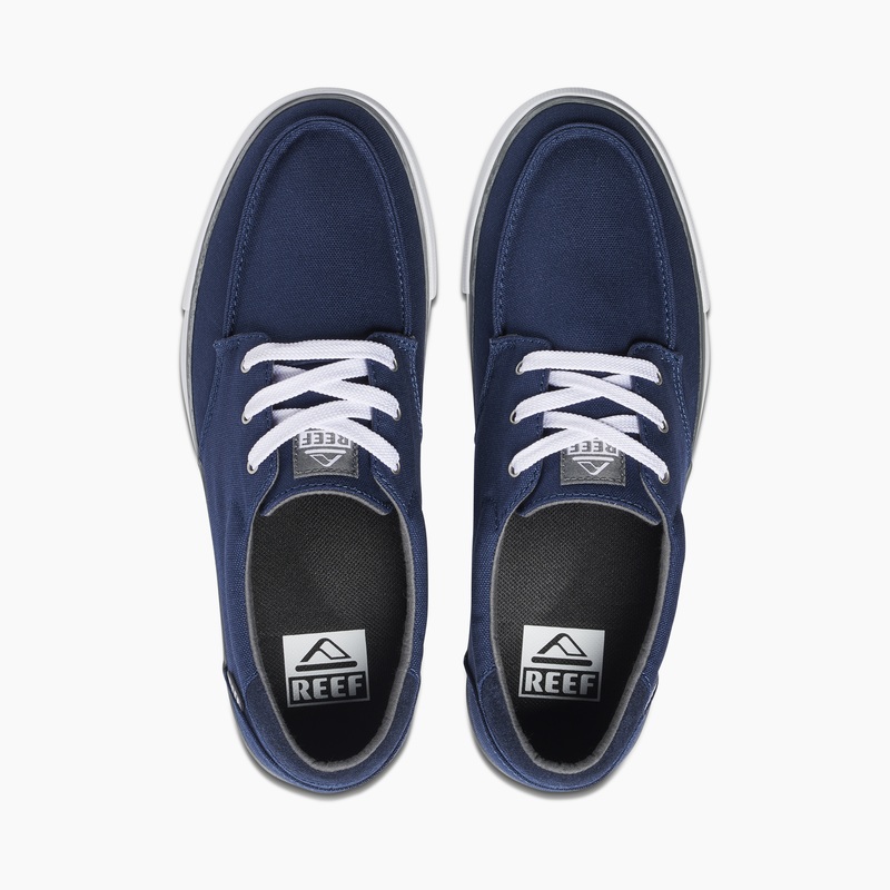 Men's Reef Cushion Celine Sneakers Navy / Grey | nlUdnVMT9iJ