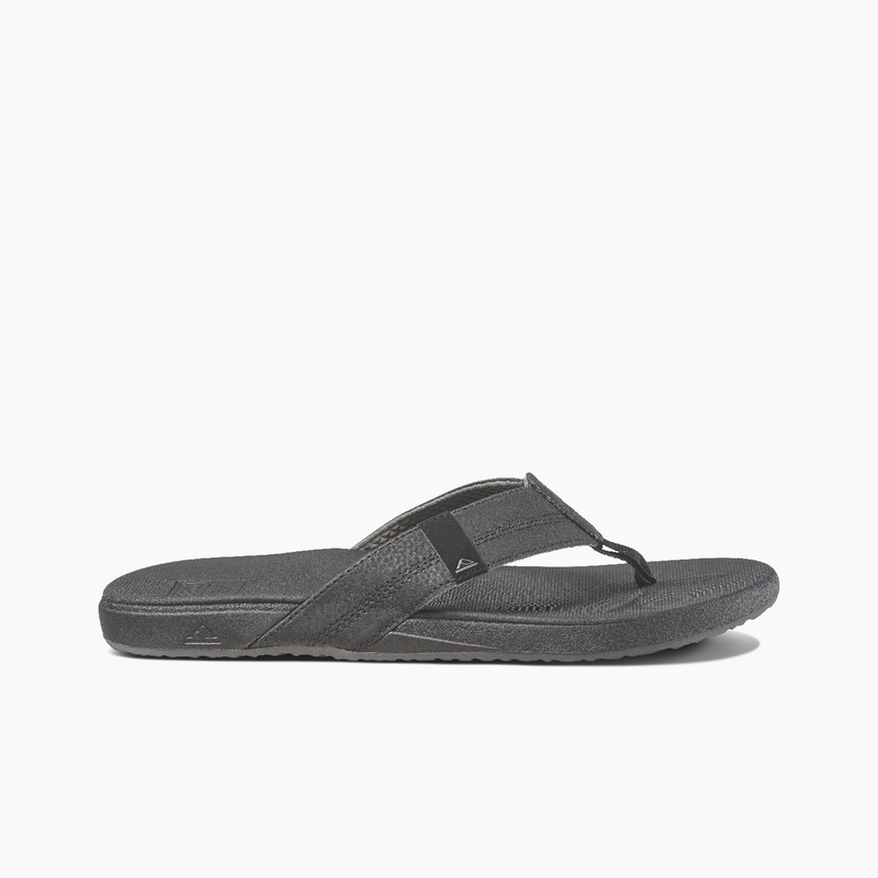 Men's Reef Cushion Phantom Flip Flops Black | caEqLIlQU8Q