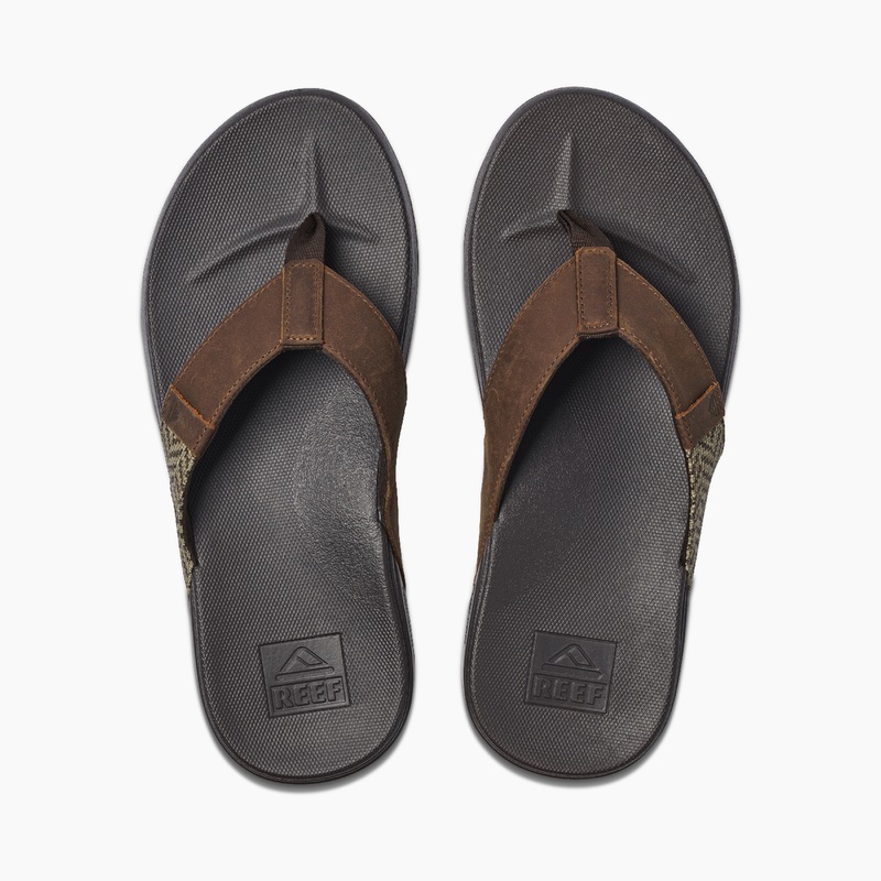 Men's Reef Cushion Phantom Se Flip Flops Brown / Brown | 0tSoBmousjJ