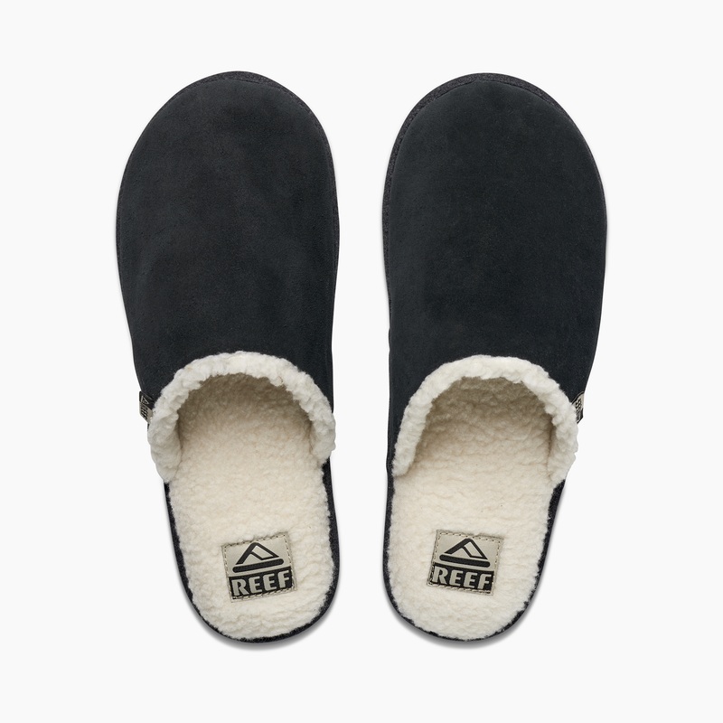 Men's Reef Cushion Sands Slippers Black | QyAYn4syDbM