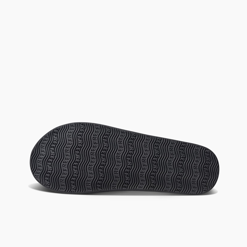 Men's Reef Cushion Sands Slippers Black | QyAYn4syDbM