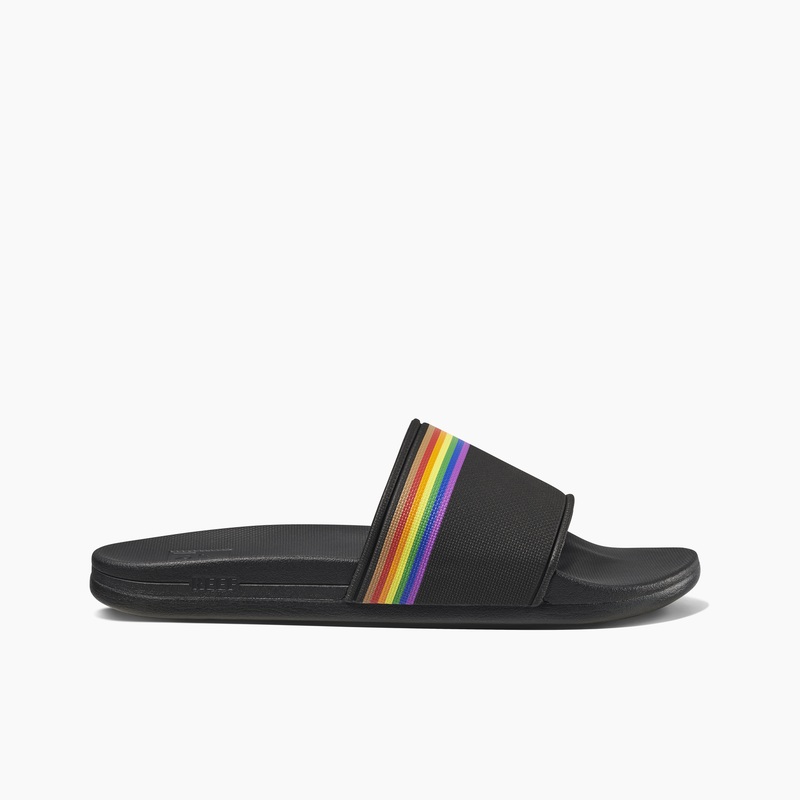 Men's Reef Cushion Scout Slides Multicolor | 6YgKXQE8pO5