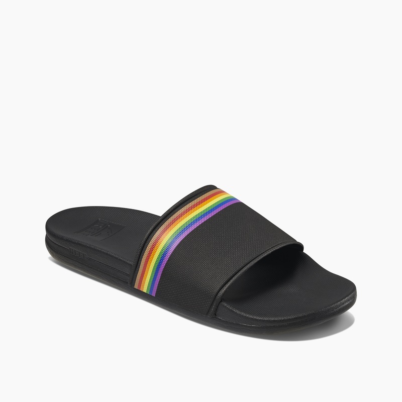 Men's Reef Cushion Scout Slides Multicolor | 6YgKXQE8pO5