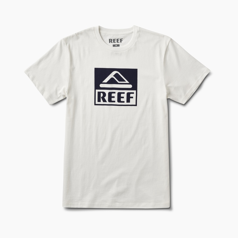 Men\'s Reef Cushion Sol T Shirts White | LwTSANGveQ4