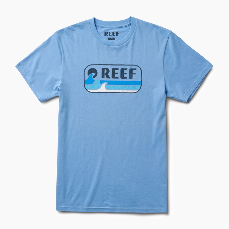 Men\'s Reef Drift Away Le T Shirts White | TgRBKAqgric