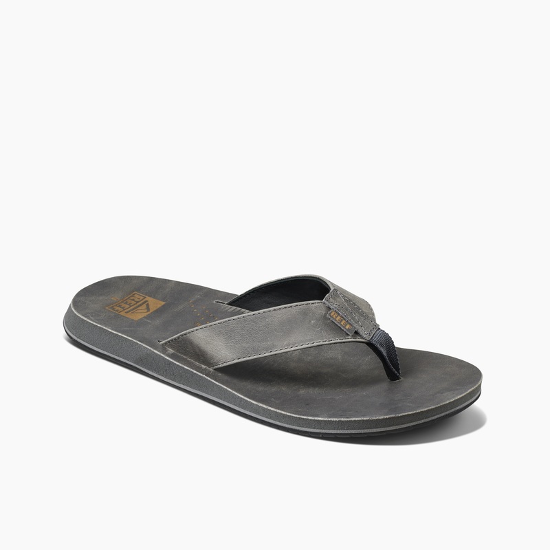 Men's Reef Drift Classic Flip Flops Grey | ViSRoC12Tmr