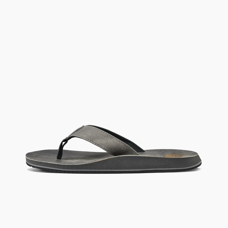 Men's Reef Drift Classic Flip Flops Grey | ViSRoC12Tmr