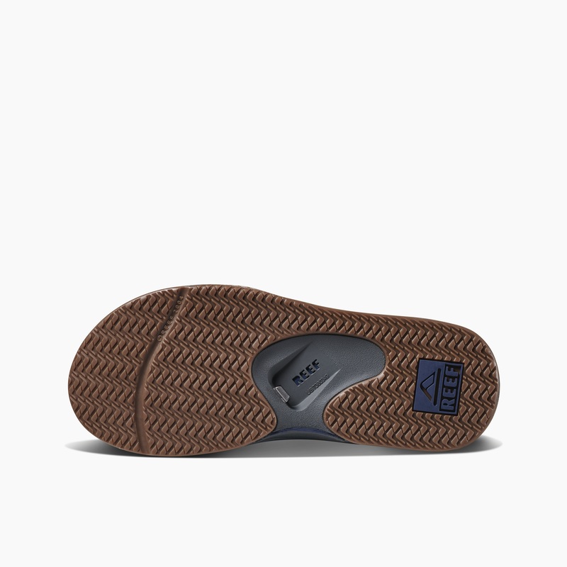 Men's Reef Fanning Flip Flops Deep Blue | r2YvHXTHu5A