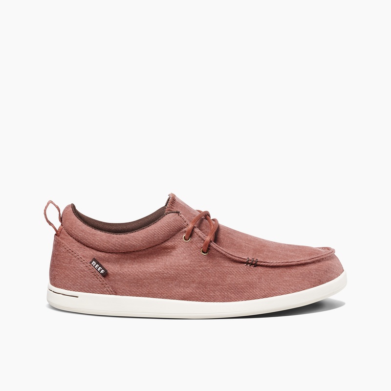 Men's Reef Fanning Sneakers Red | 9AO0FiENRzZ