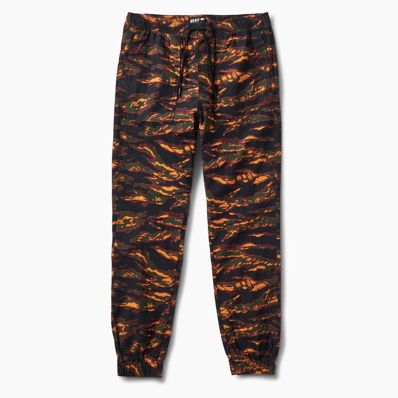 Men\'s Reef Freeman Pocket Jogger Pants Camo | ww9gcRFCHp4