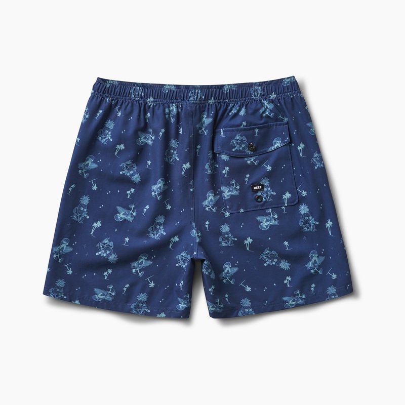 Men's Reef Harley Walkshort Shorts Blue | U1ErOozUuUt