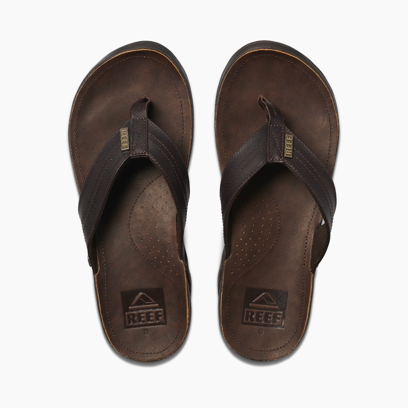 Men\'s Reef J-bay Iii Flip Flops Dark Brown / Dark Brown | cypYejV39MQ