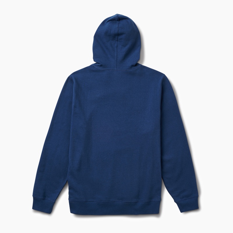 Men's Reef Legacy Sweatshirt Hoodie Blue | 6ctJB2bw1iM