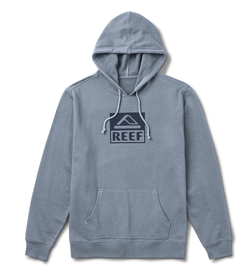 Men\'s Reef Legacy Sweatshirt Hoodie Blue | Ez1l9KYURl1