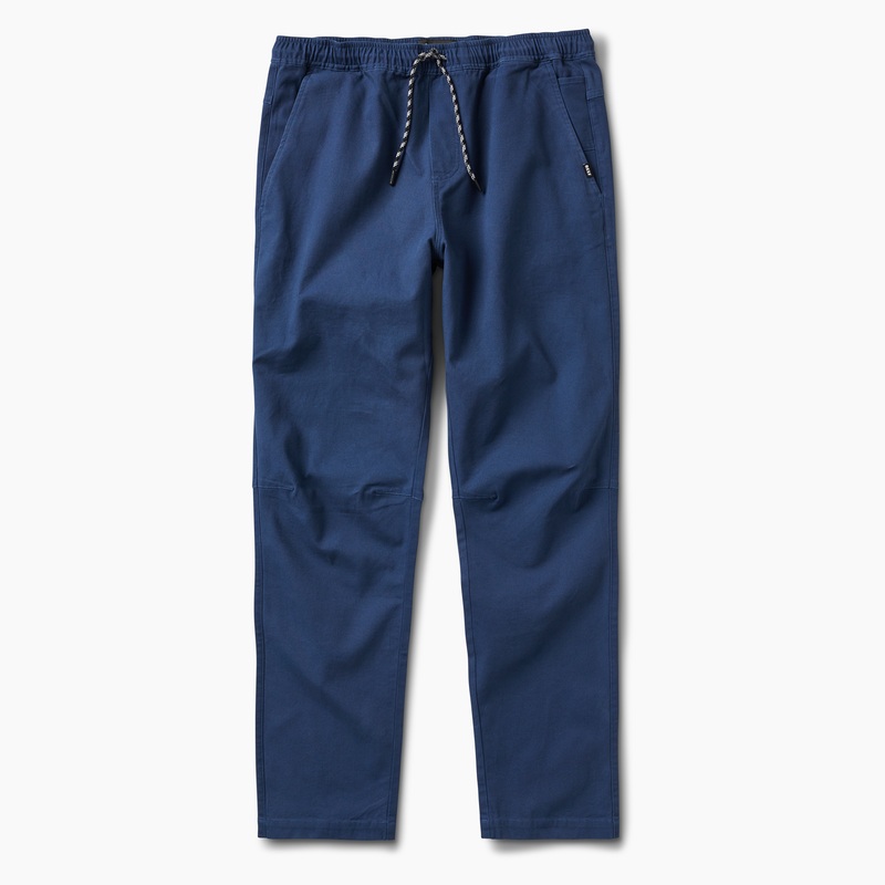 Men\'s Reef Matthew Twill Pants Blue | 3m4aY1zKw2T