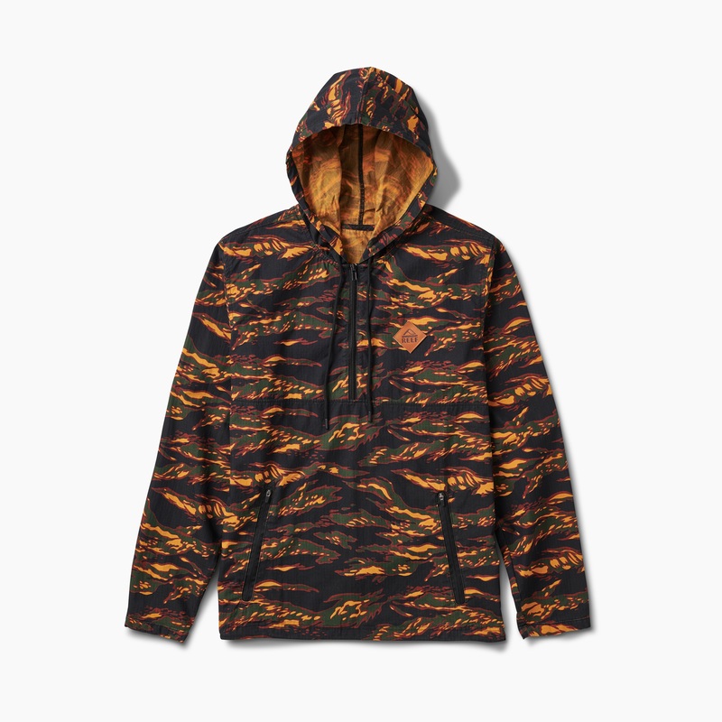 Men\'s Reef Nelson Zip Hoodie Camo | VEGN9O2nflr