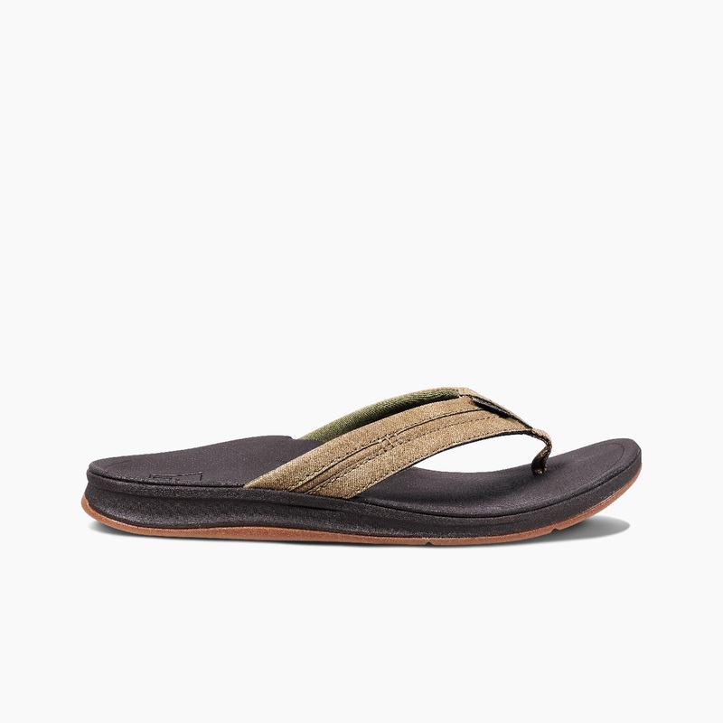 Men's Reef Ortho-coast Flip Flops Brown | Zoo94yCHKj0