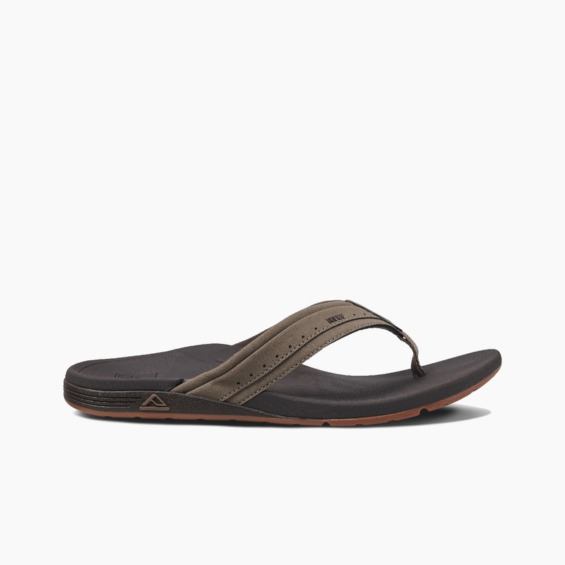 Men's Reef Ortho-spring Flip Flops Brown | yDUX53krnHf