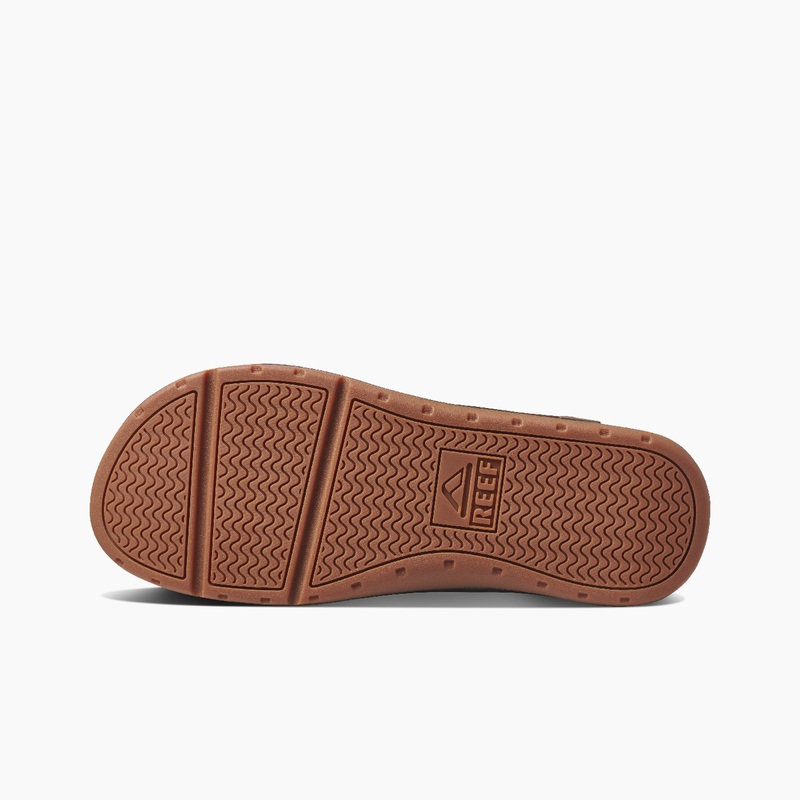 Men's Reef Ortho-spring Flip Flops Brown | yDUX53krnHf