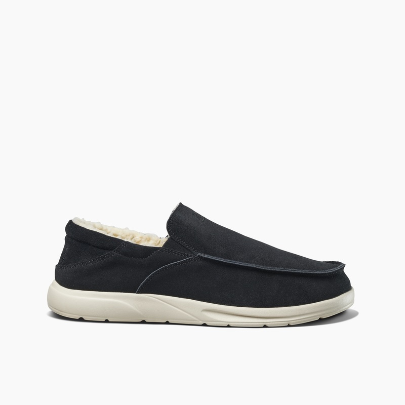 Men's Reef Ortho-spring Slippers Black | f7FnTrwLUa1