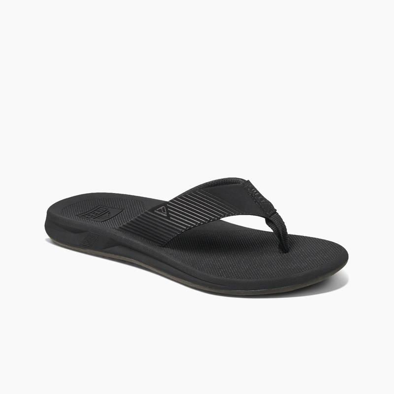 Men's Reef Phantom Ii Flip Flops Black / Black | 4DSWUPPqsZz