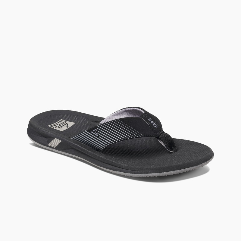 Men's Reef Phantom Ii Flip Flops Black | CVClzFvStXp