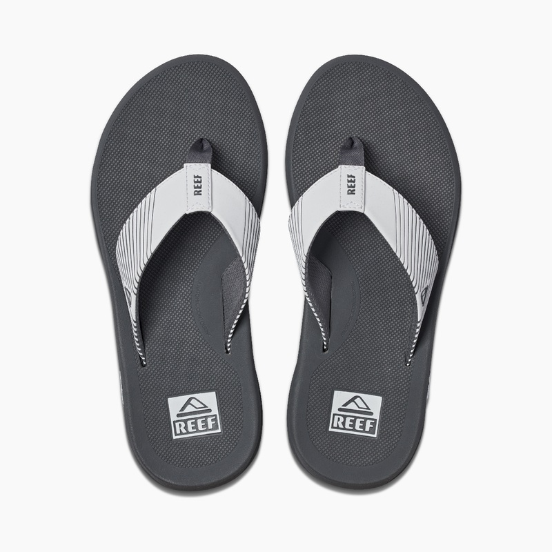 Men\'s Reef Phantom Ii Flip Flops Grey / White | WISXpt4qa4H