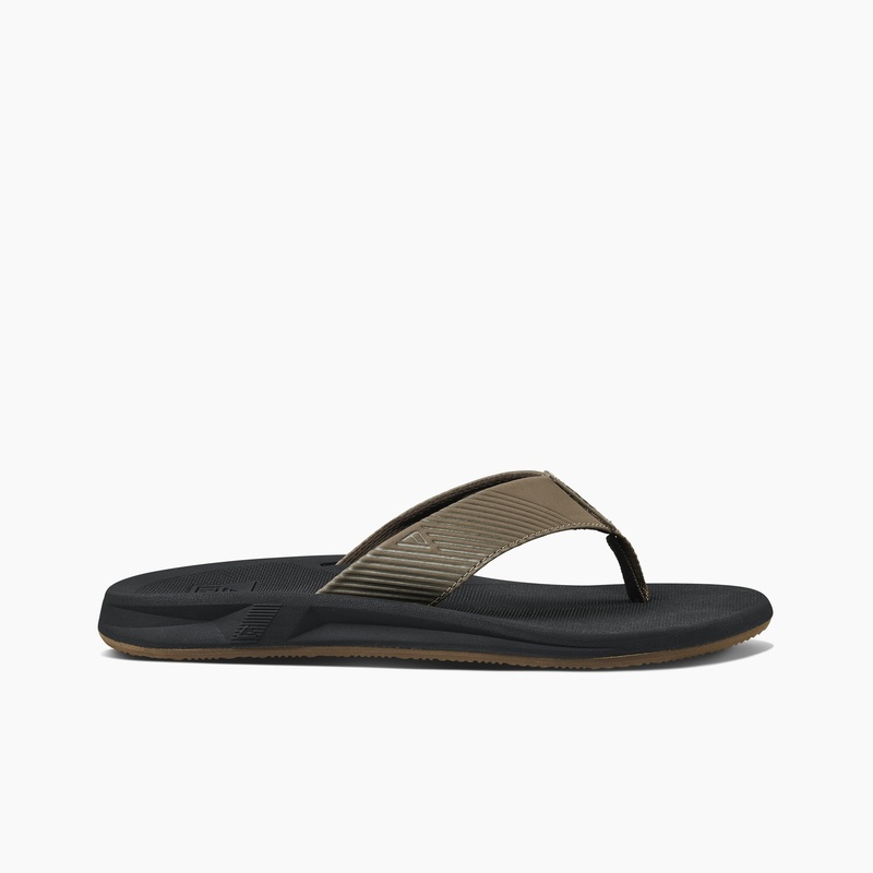 Men's Reef Phantom Ii Flip Flops Grey / Brown | eHBZkPy6Sdu