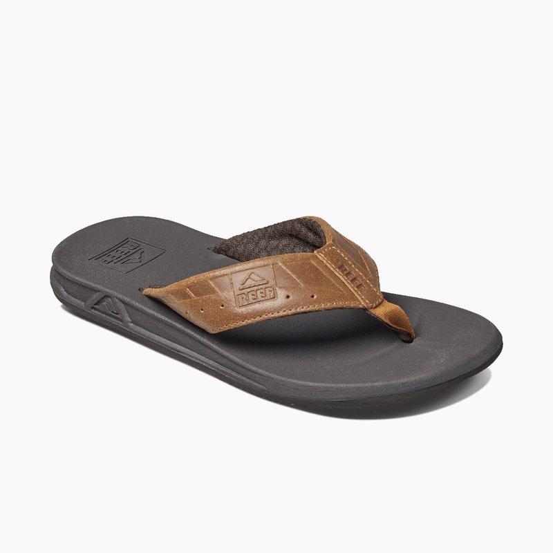 Men's Reef Phantom Le Flip Flops Brown / Brown | L6DarGrrLCw