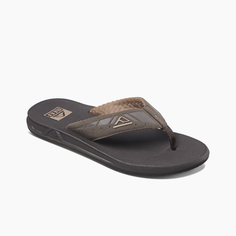 Men's Reef Phantoms Flip Flops Brown | dxBHp9ZYD08