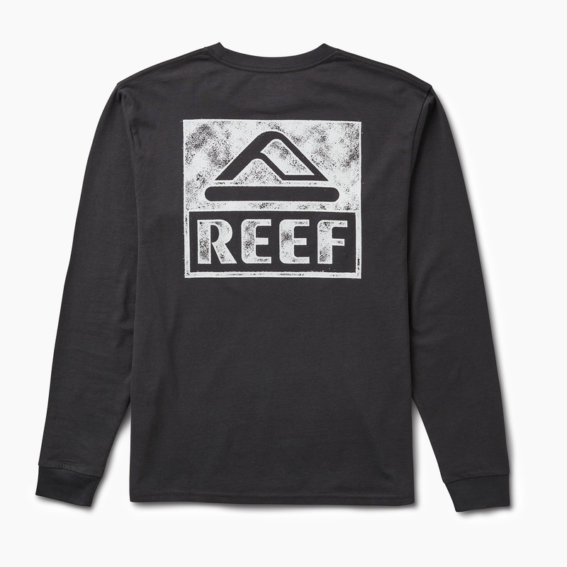 Men's Reef Pool Float T Shirts Black | BdjbcH4IKOC