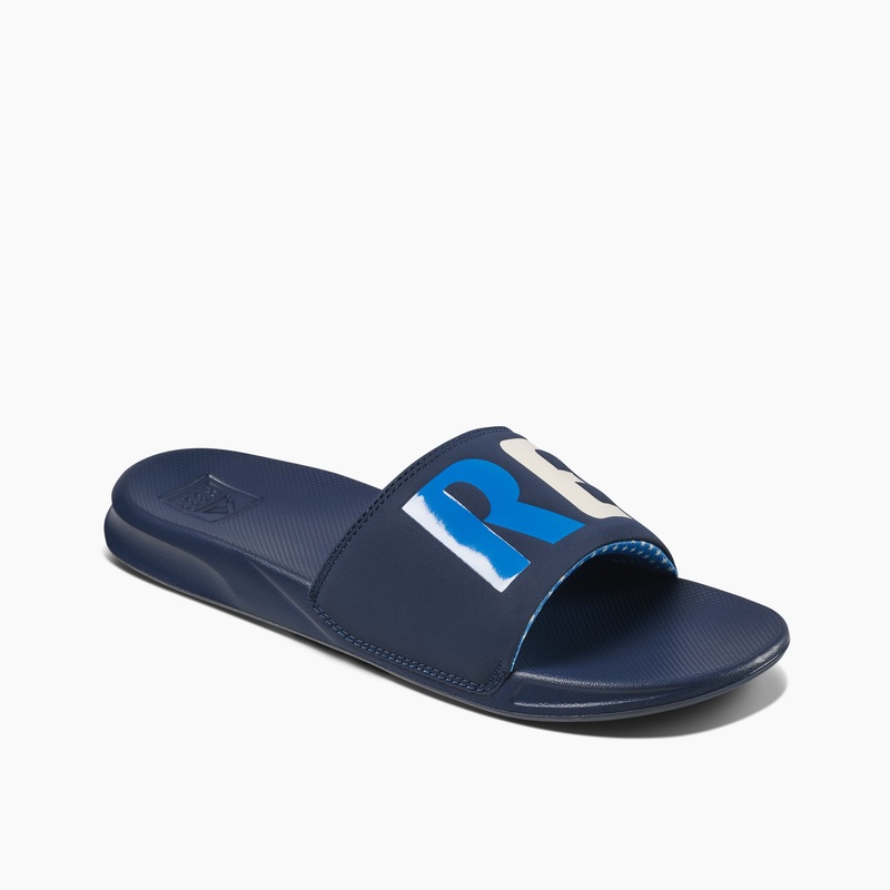 Men's Reef Reef One Slides Multicolor | 6opFRlY5tcy